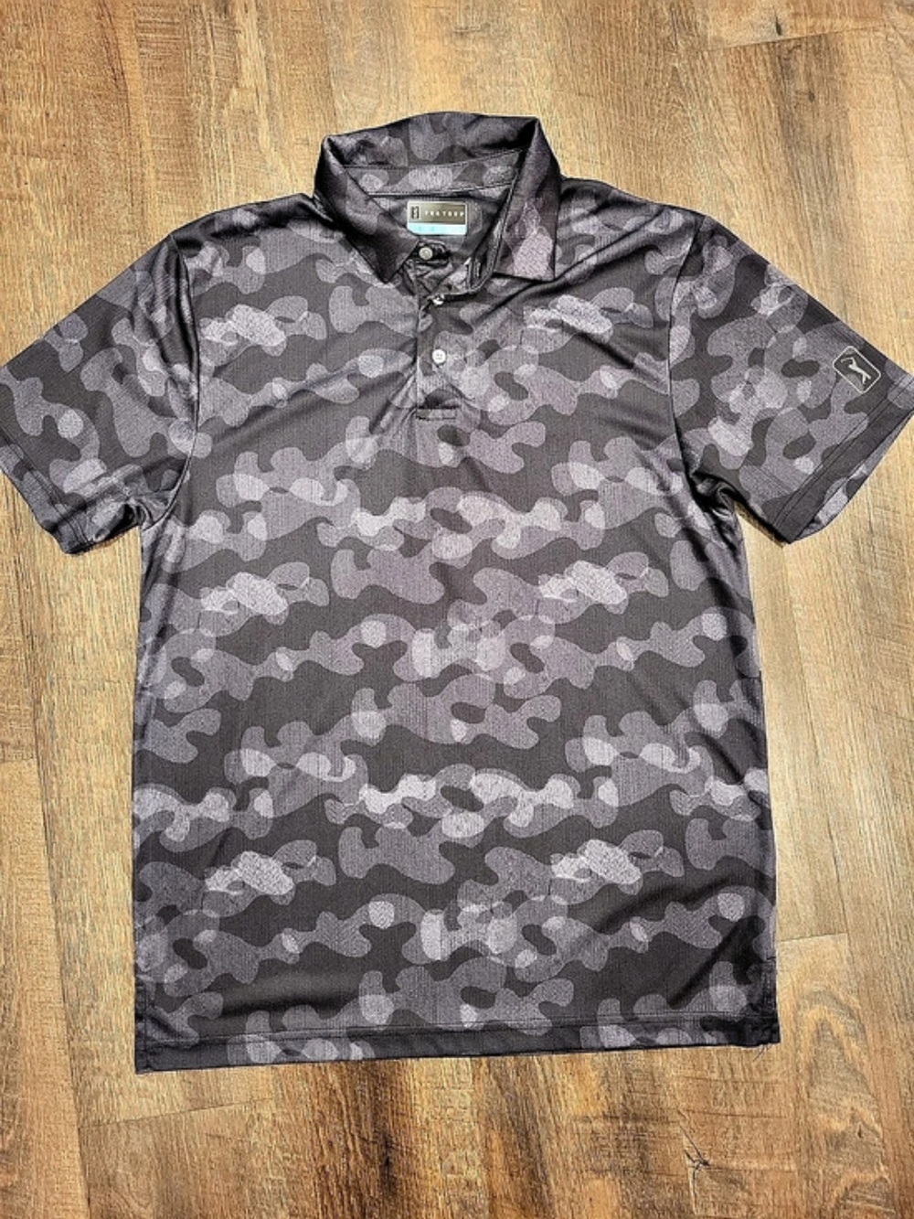 PGA TOUR Men's Camo Polo Shirt Size Large
